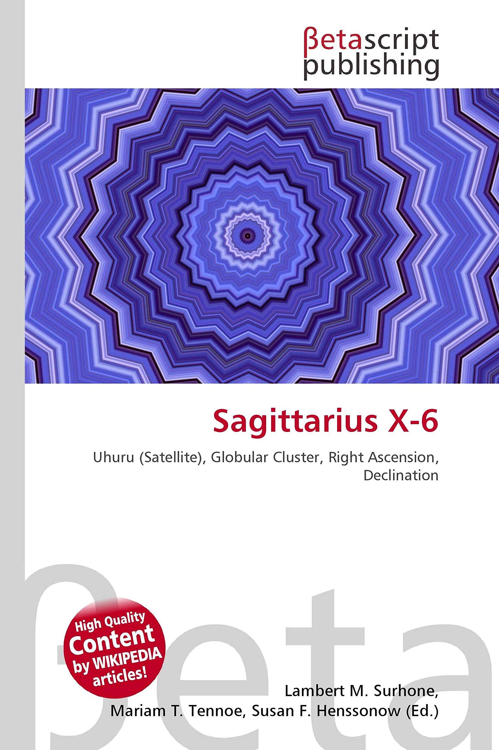 Sagittarius X-6: Uhuru (Satellite), Globular Cluster, Right Ascension, Declination