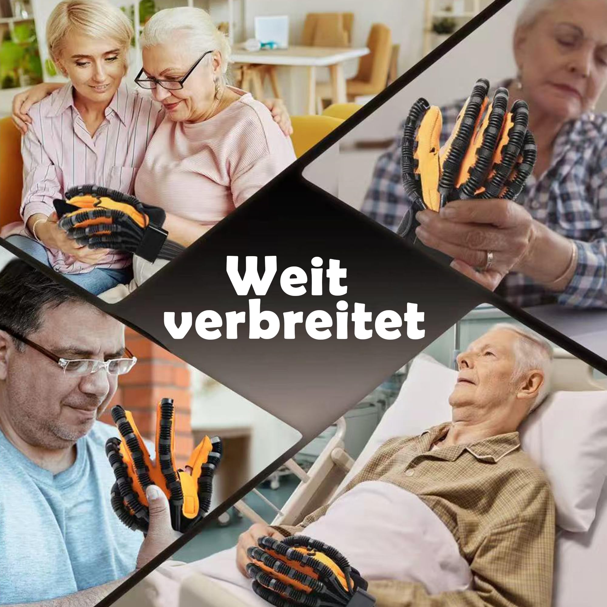 6th-Gen Rehabilitación Robot Guantes para Recuperación de Accidentes Cerebrovasculares Dedos Mano Ejerciser Equipo Mano Función Guantes de Rehabilitación Guantes de Rehabilitación Mirror Entrenamiento
