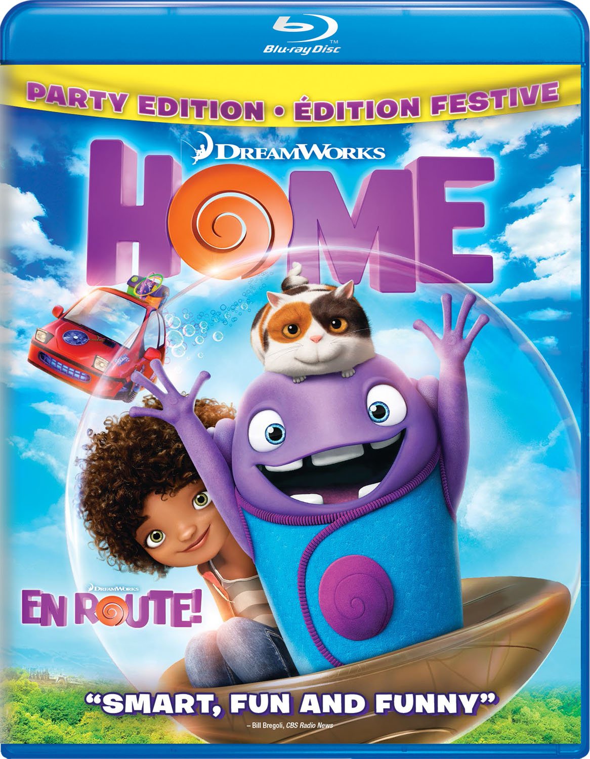 Home (Bilingual) [Blu-ray + DVD] [Blu-ray]