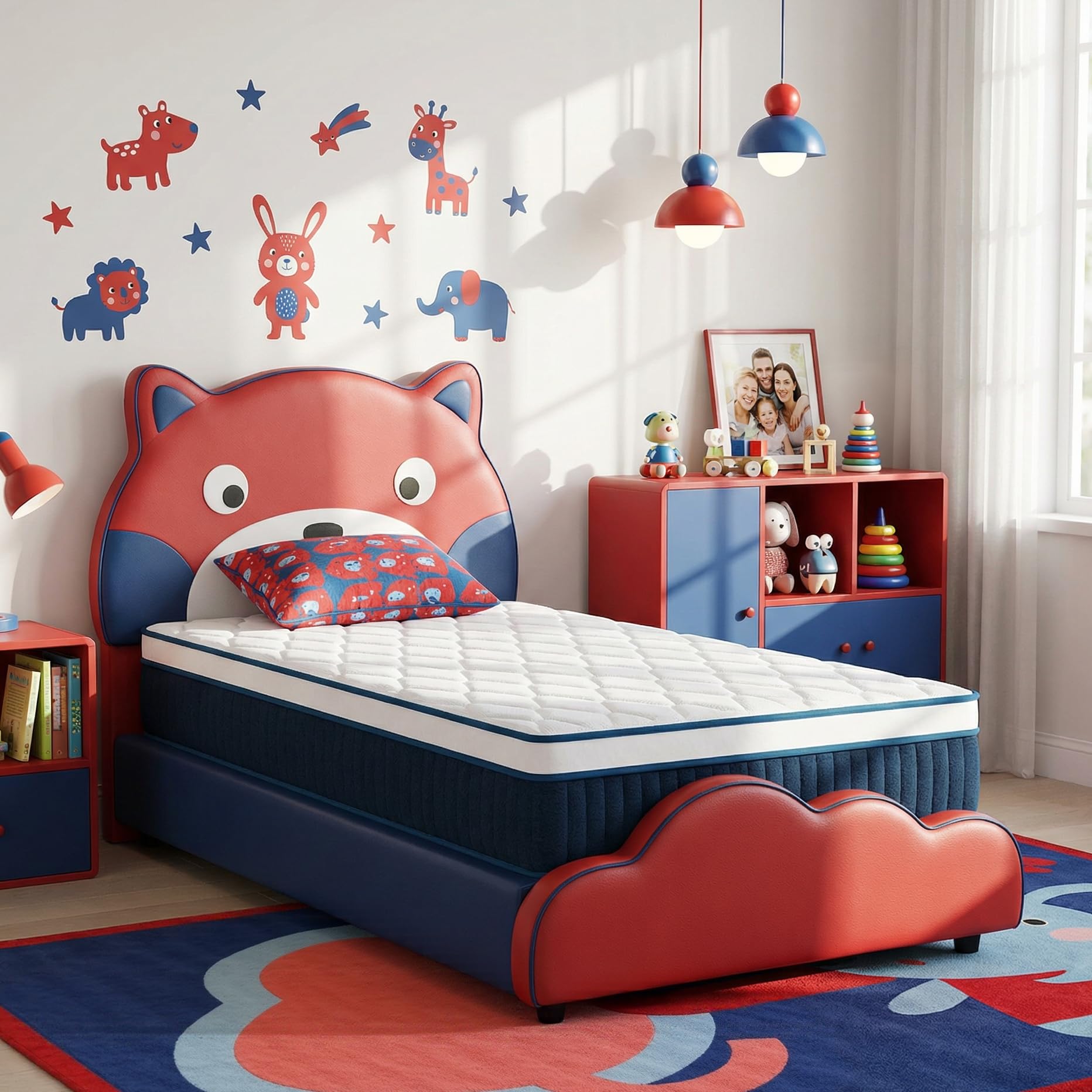 Parpara 10 Inch Twin Mattress with ZenVail Layer, Medium Firm Support for 130-230 lbs, Breathable Memory Foam Bed, Motion Isolation, CertiPUR-US