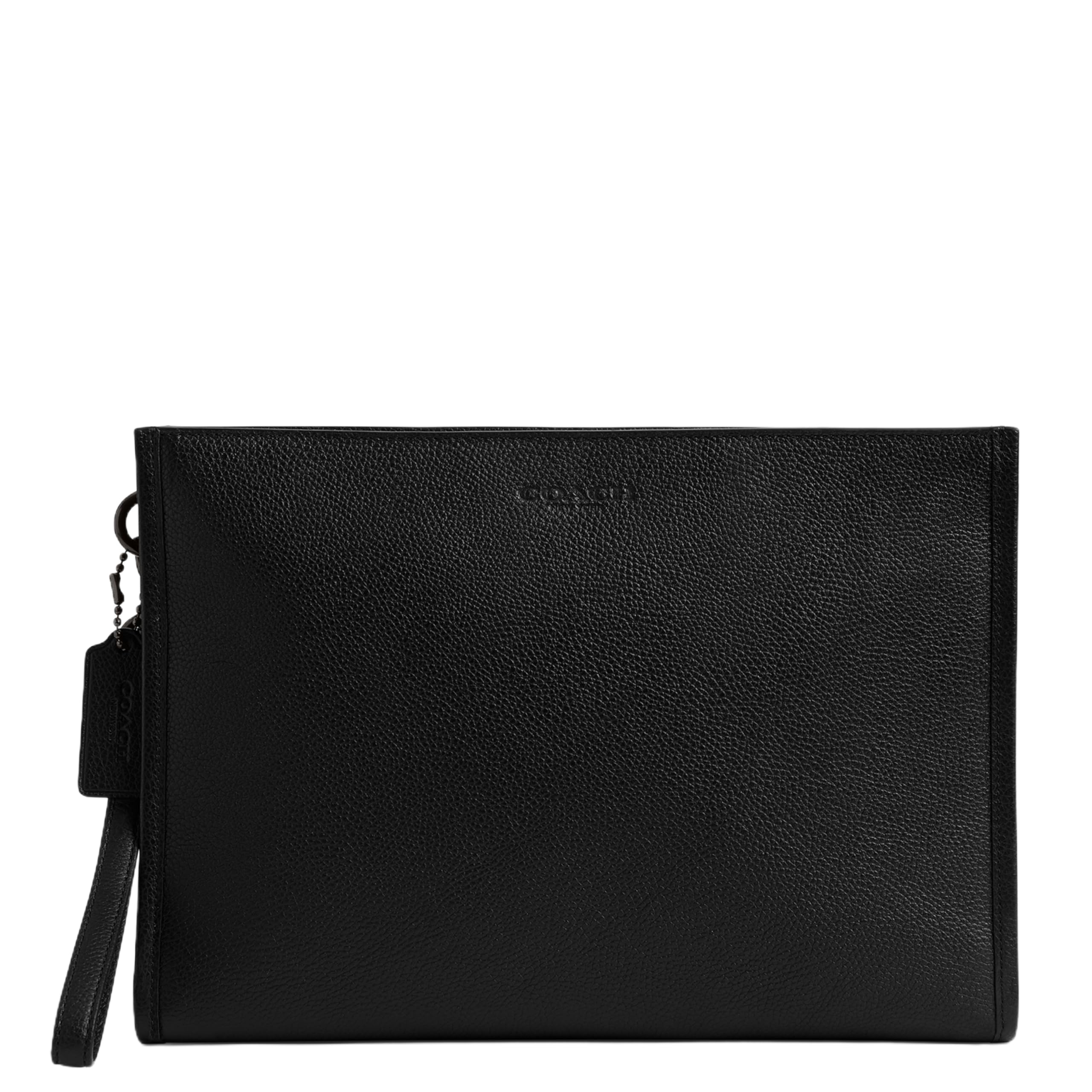 Coach Men's Charter Pouch, Black, One Size