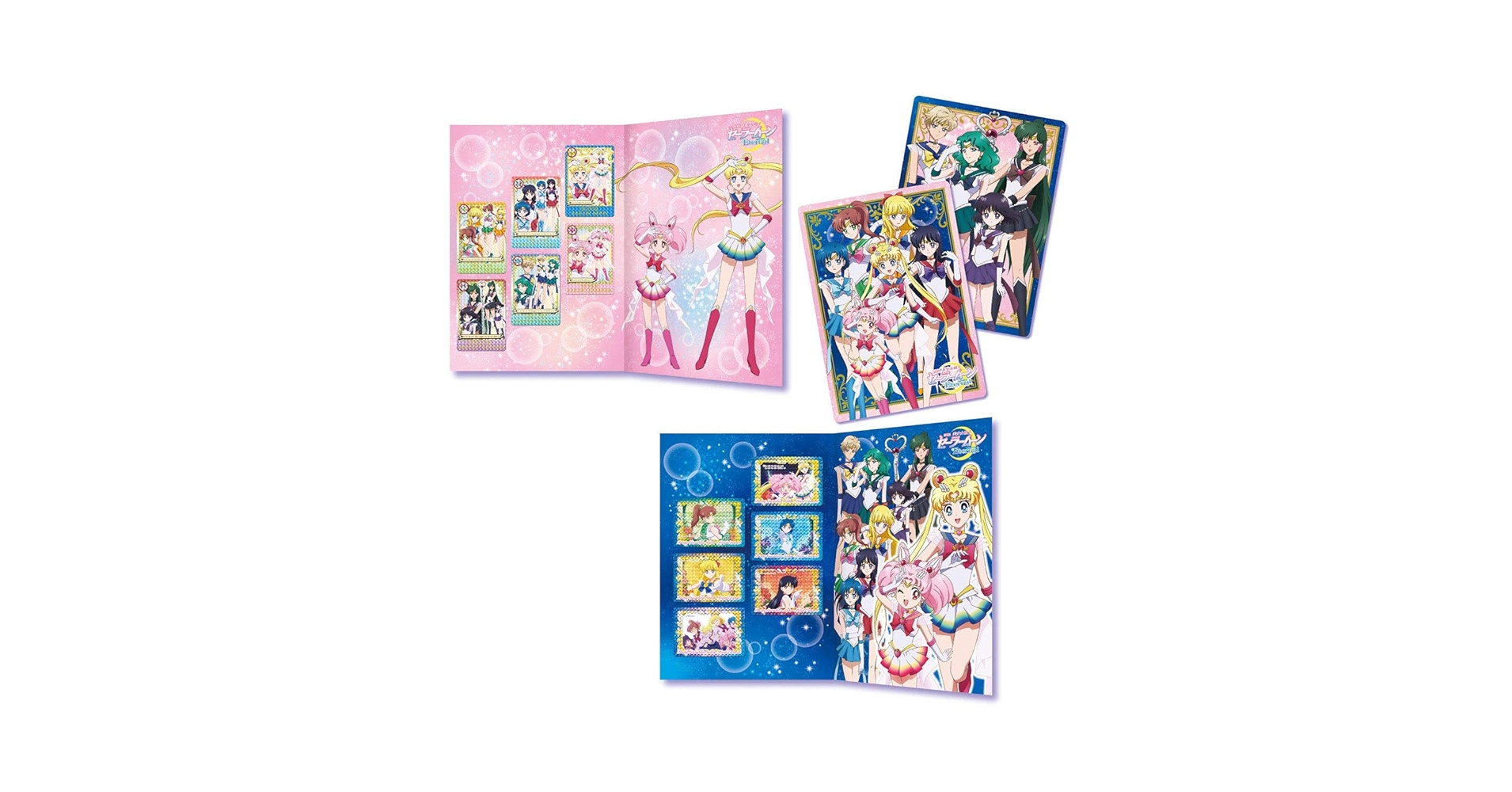 セーラームーン プレミアムカードダスコレクション ver.1&2セット2冊セット セーラームーン プレミアムカードダスコレクション ver.1&2