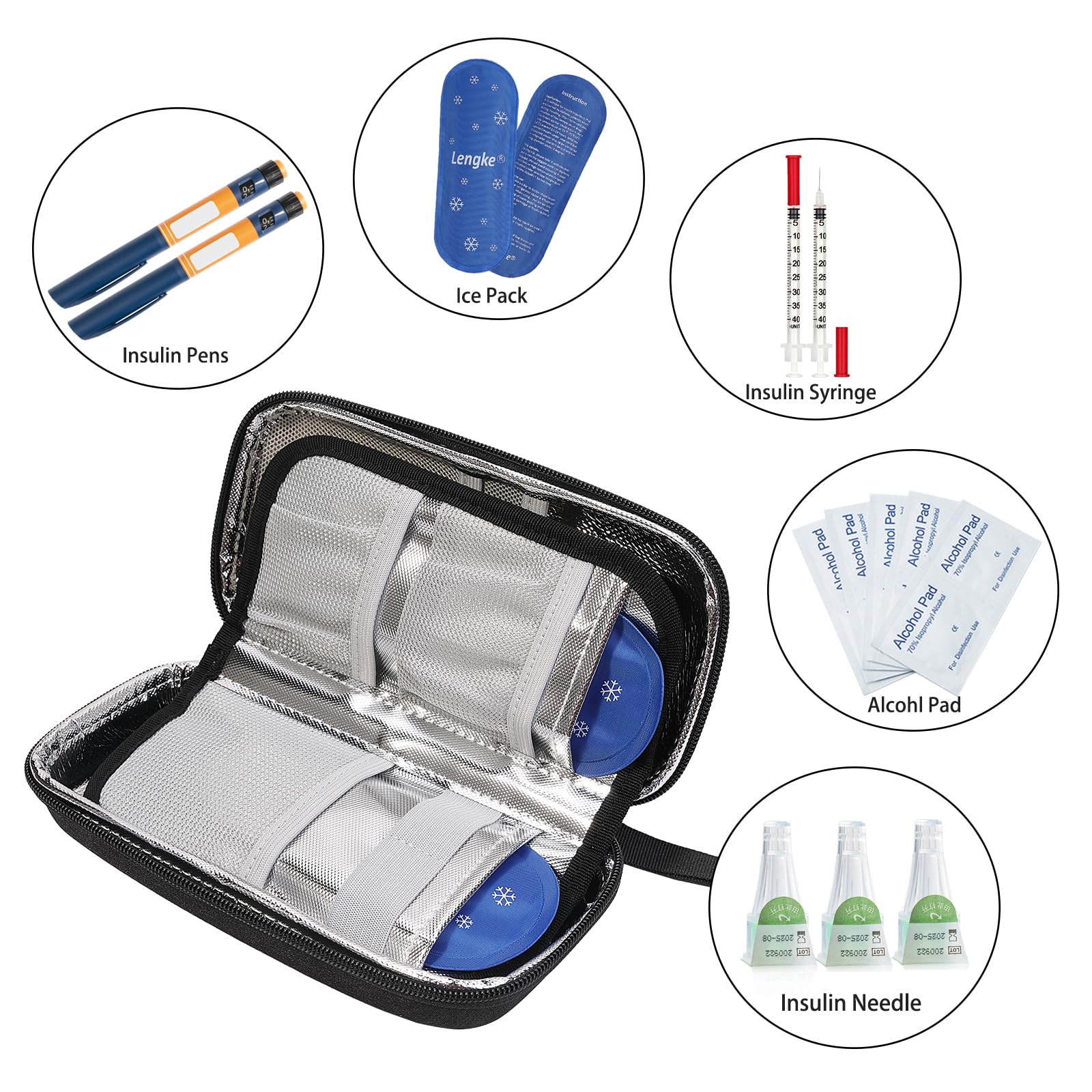 BOMKEE Insulin Cooler Travel Case - Image 4