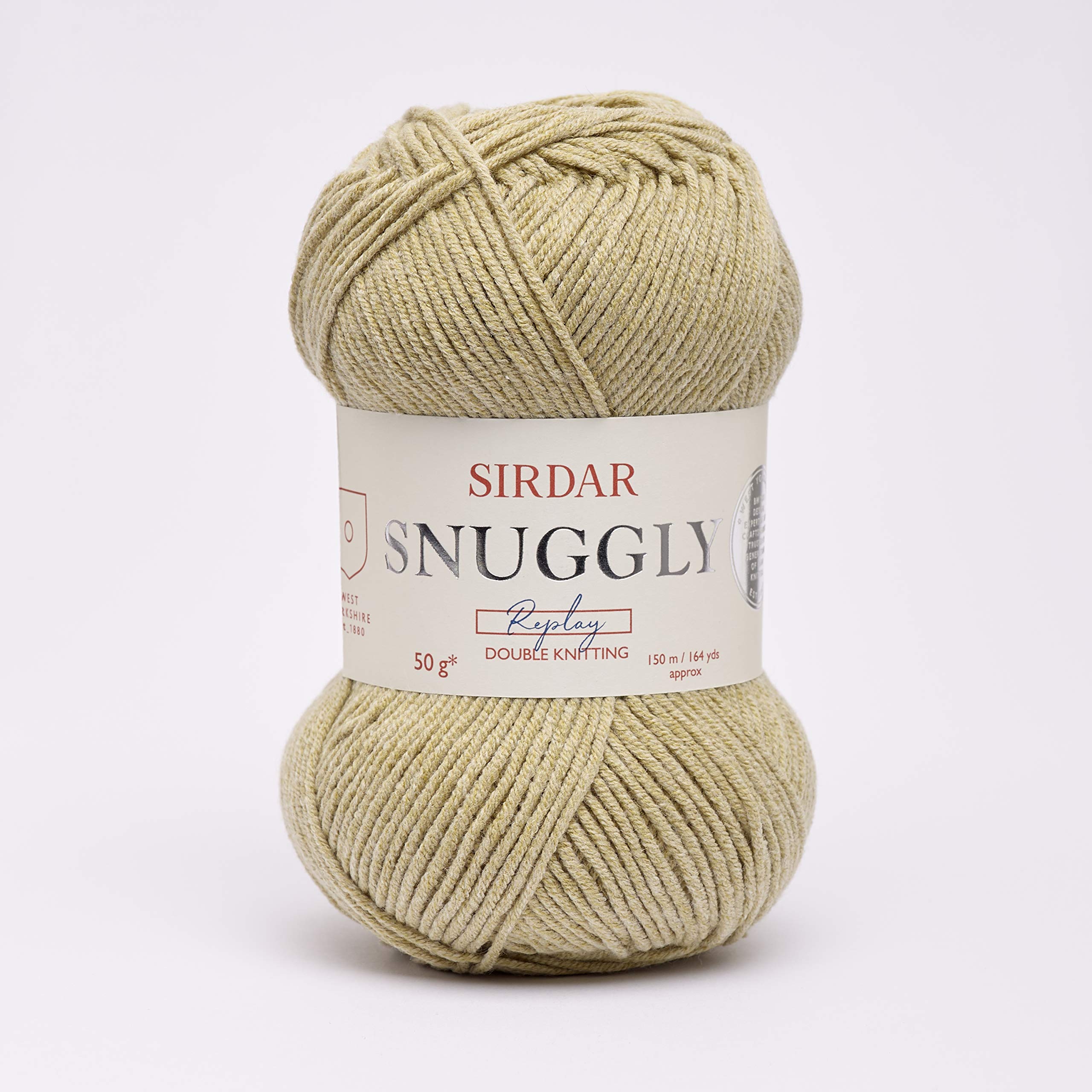 Sirdar Snuggly Replay DK Double Knitting, Leapfrog Green (112), 50g