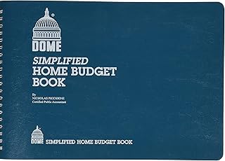 DOM840 - Dome Simplified Home Budget Book