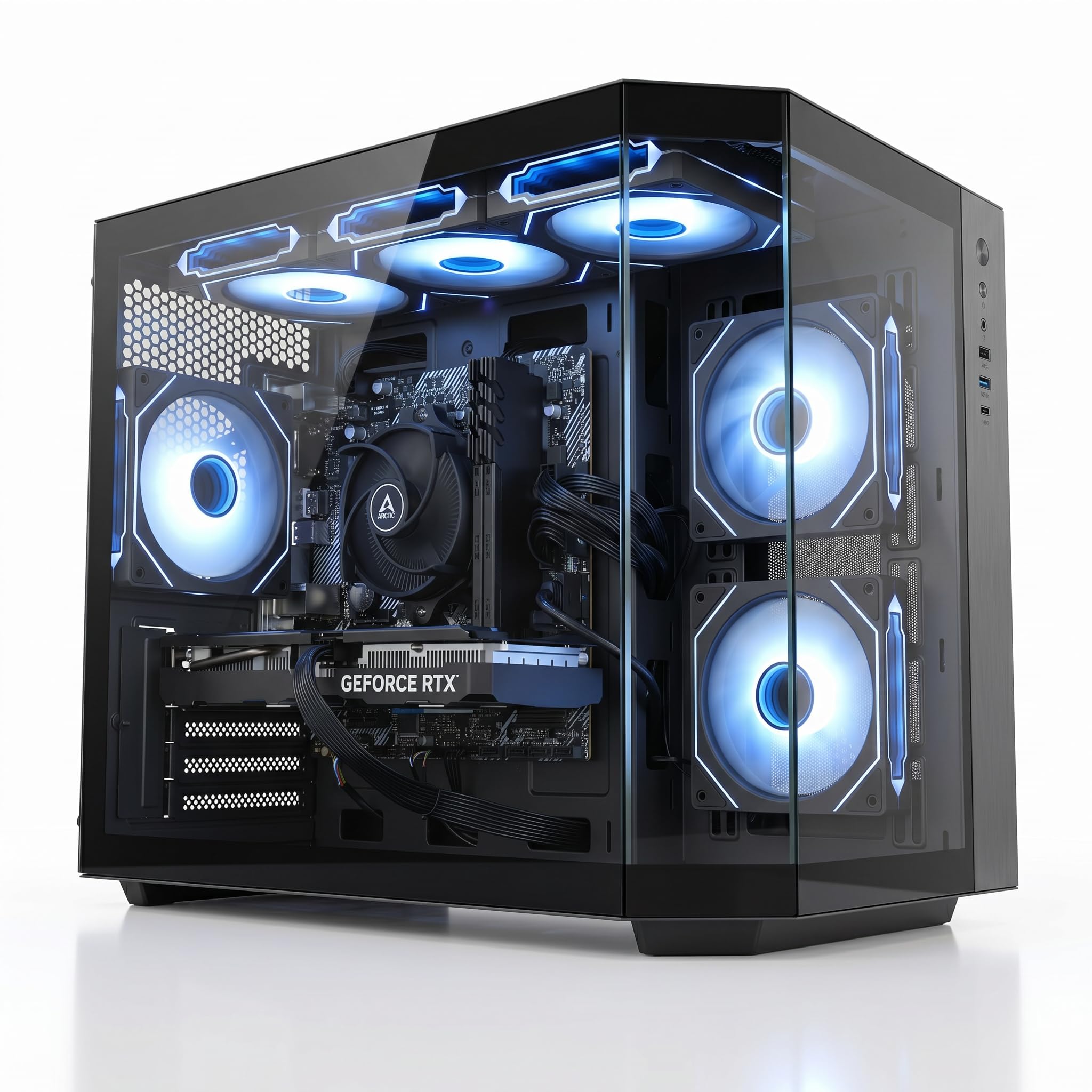 ionz Gaming PC - AMD Ryzen 5 5500, RTX 3050 6GB Graphics Card