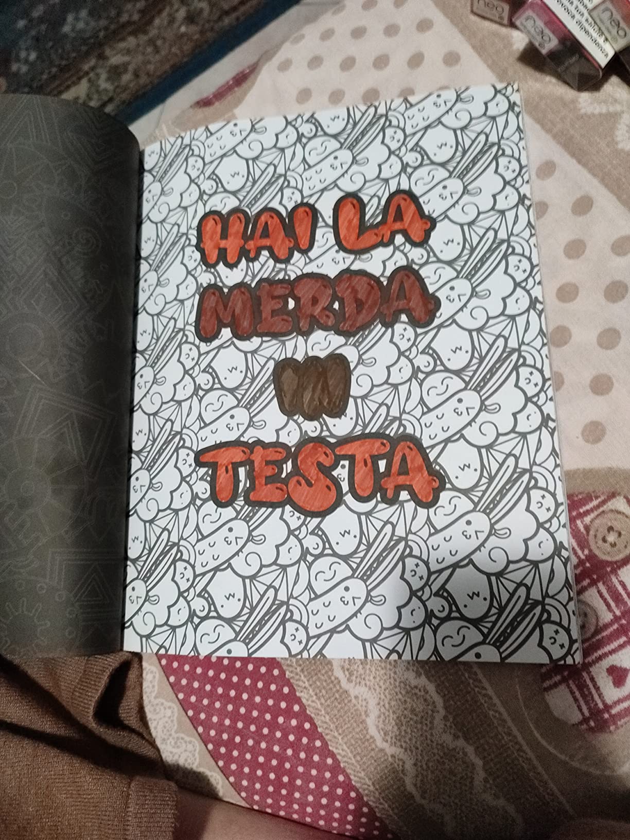 libri di parolacce da colorare