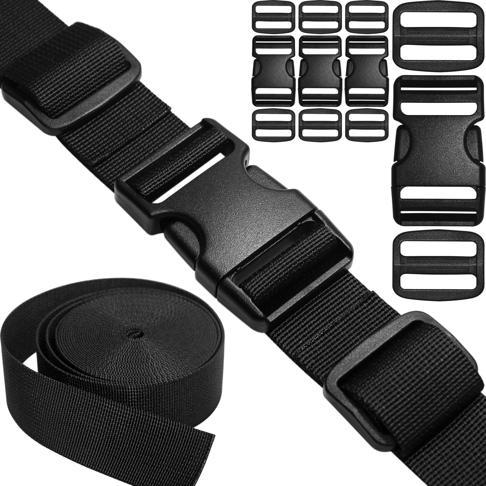 Unisex Adult Buckles and Sliders Buckles and Sliders 2"