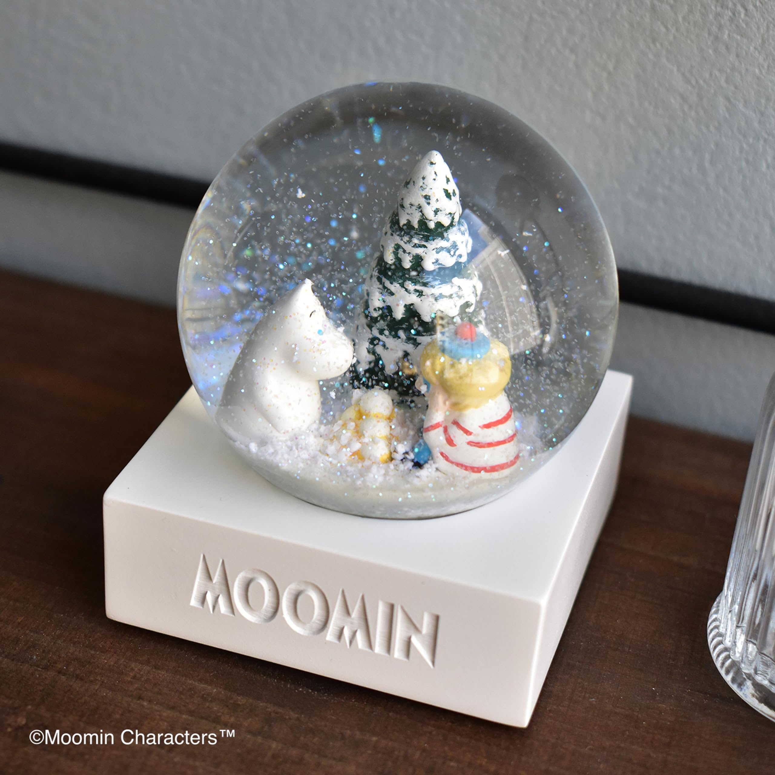 Amazon.co.jp: 茶谷産業(Chatani) ムーミン スノードーム 雪玉