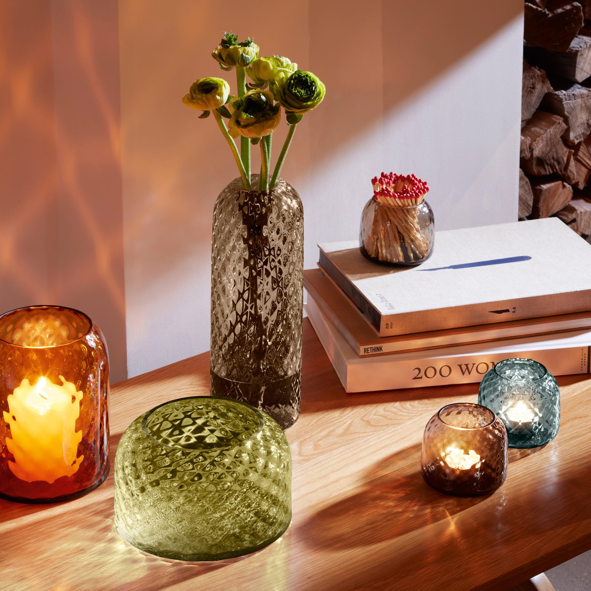 Amazon.co.jp: LSA international: Vase カラー LSA ガラス フラワー