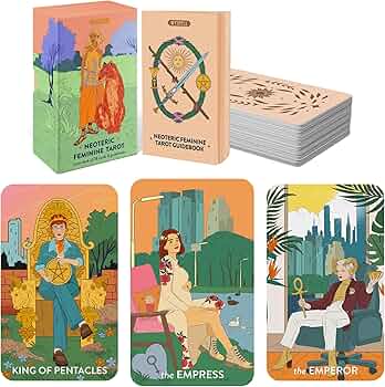 Amazon.co.jp: Wyspell フェミニンなタロットカードデッキ–ボーダー