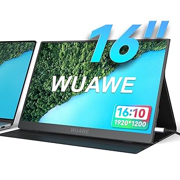 WUAWEモバイルモニター 15.6インチ　IPS液晶パネル薄型軽量 Amazon.co.jp: WUAWE 16