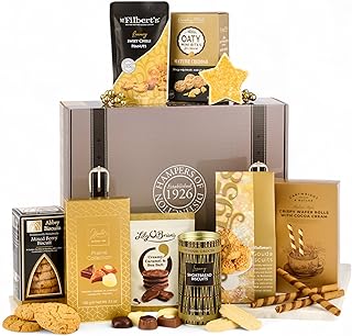 Thornton & France Alcohol Free Luxury Chocolate Hamper | Christmas Chocolate Gift Set Containing 9 Delicious Items | For Couples Family & Sharing