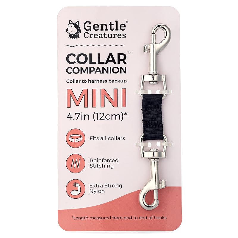Clipe de Segurança Reserva para Coleira de Cães Pequenos Gentle Creatures Nylon Mini