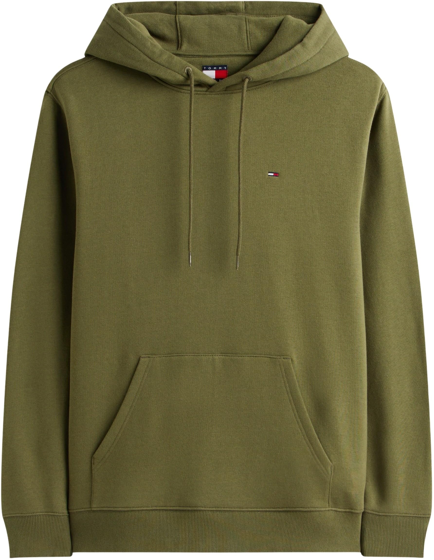 Tommy Jeans Herren Hoodie Regular Fit Flag Fleece mit Kapuze – Bild 6