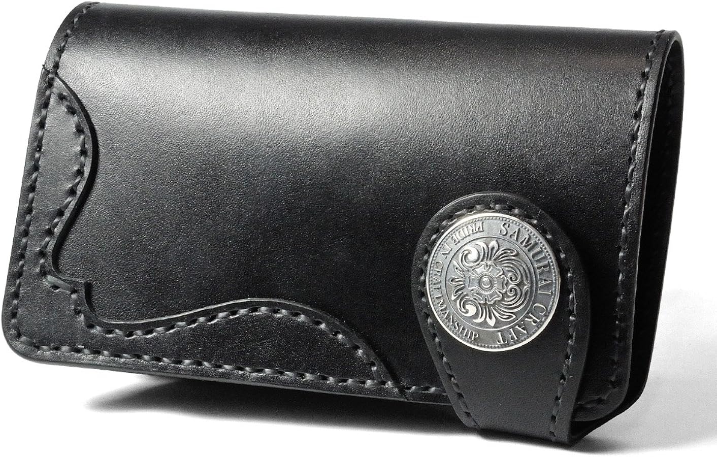 Amazon | [サムライクラフト] ミドルウォレット B-10 サドルレザー