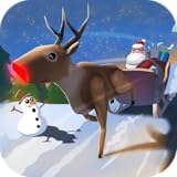 Santa Claus: Christmas Gifts Free - 3D Sleigh Driving Game