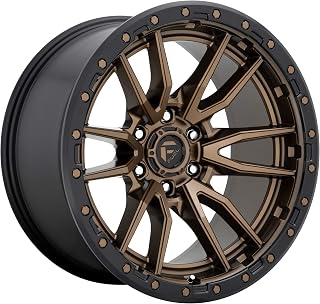 FUEL Rebel ZDB-Matte BRZ BLK Wheel with Painted (20 x 10. inches /6 x 139 mm, -18 mm Offset)