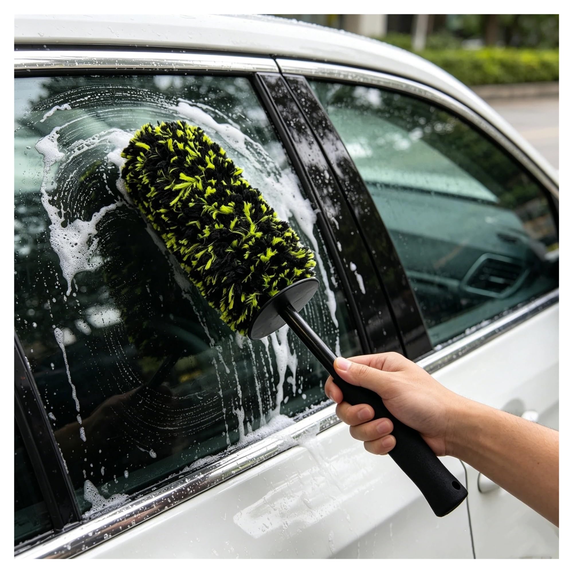 Auto-Radnaben-Reinigungsbürste, Reifenwaschwerkzeug