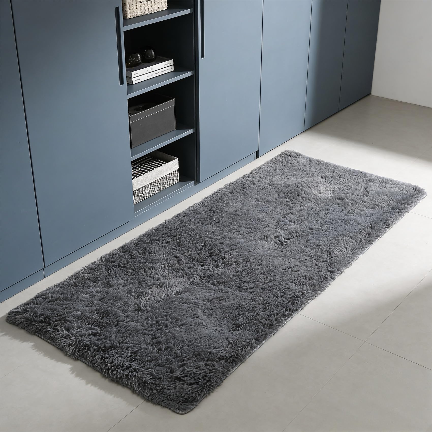 Tapis de chambre et salon gris pour créer une ambiance douce et élégante