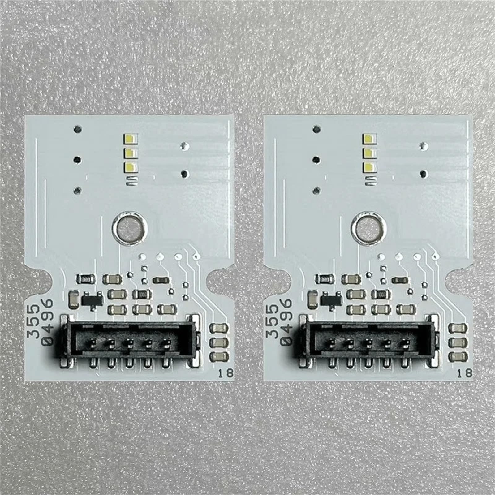 Faro Schede Del Modulo Sorgente Luminosa Bianca DRL LED Luci Di Marcia Diurna Bianche Scheda Per Q3 2015 2016 2017 2018 Fari Anteriori Auto(A Pair)