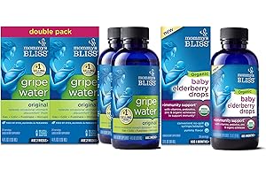Mommy's Bliss Gripe Water & Organic Baby Elderberry Drops