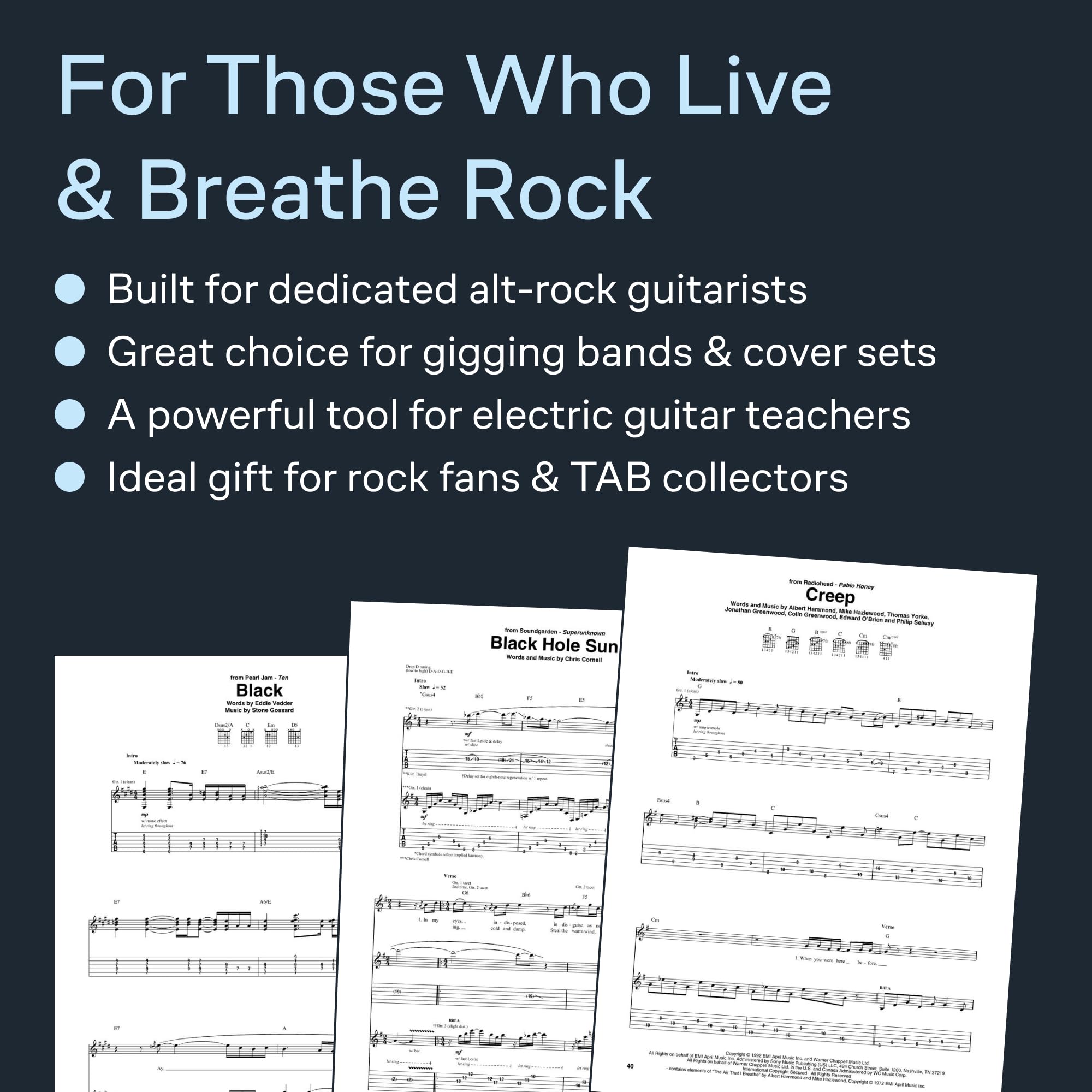 Alternative Rock Guitar Tab Anthology: 30 Classics That Defined the Soundtrack of a Generation