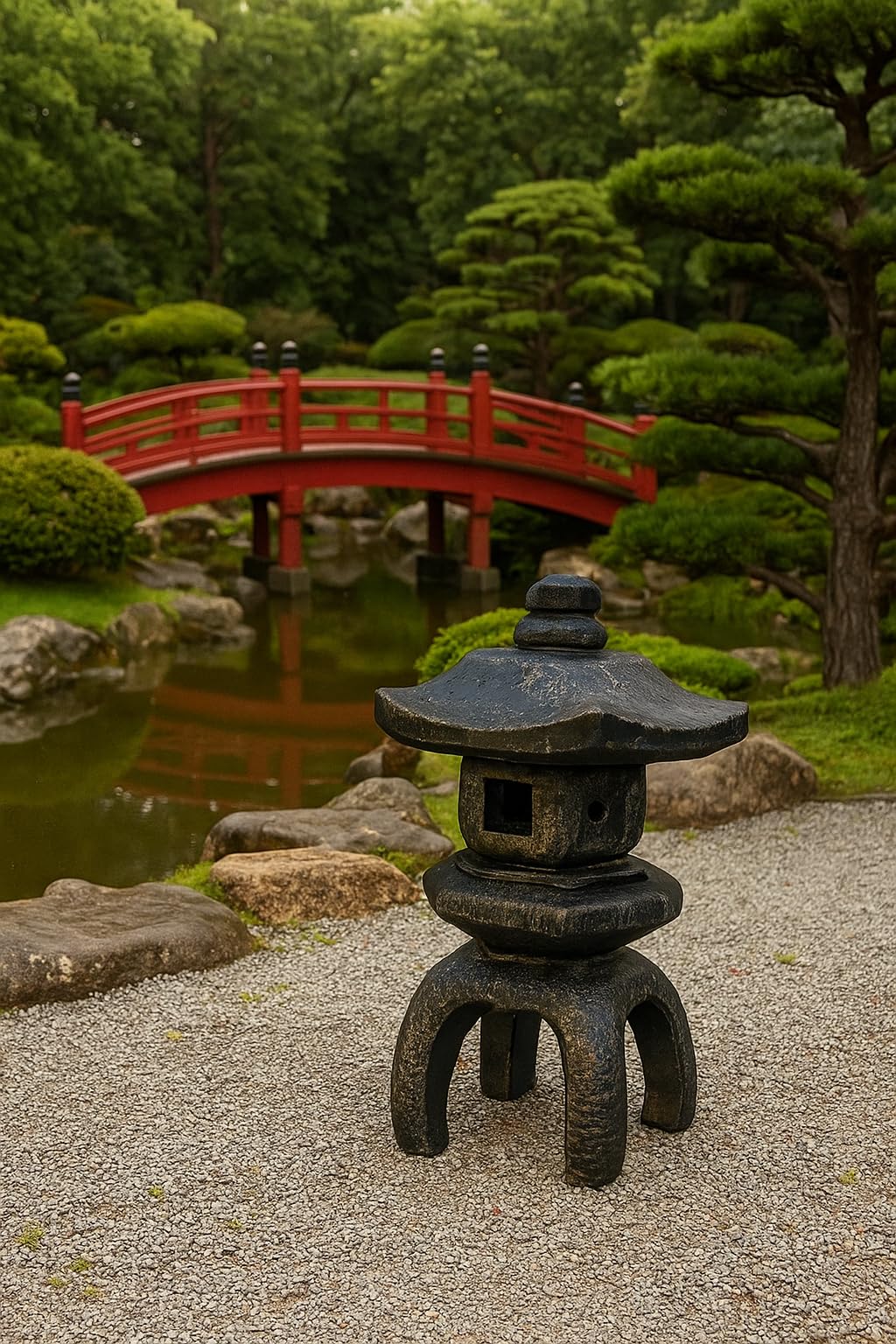 Amazon.com: Solid Rock Stoneworks Japanese Lantern – 2-Piece