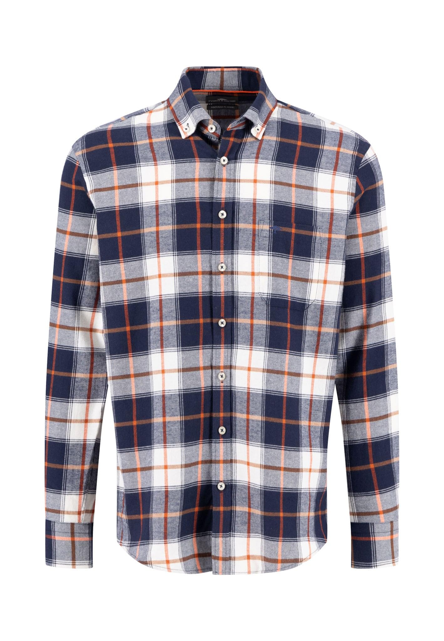 Fynch-Hatton Unisex Winter White Fynch Hatton 14118140 Long Sleeve Shirt L