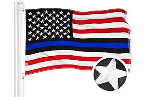 Blue Lives Flag Matter G128 Flag | 3ft x 5ft ToughWeave Embroidered...