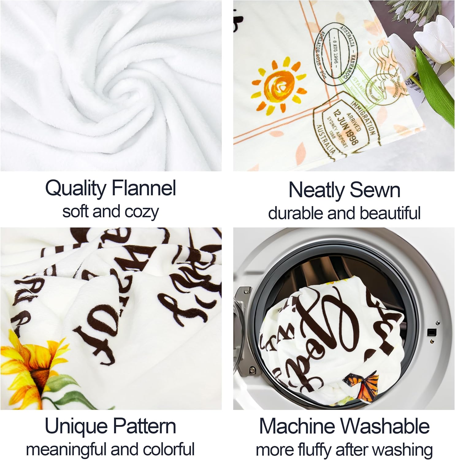 Sister Gifts from Sisters, Big Sisters Birthday Gift from Sis, Best Sister Ever Gifts for Women, for My Dear Sis, Soft Throw Blanket 60" X 50" - Image 7