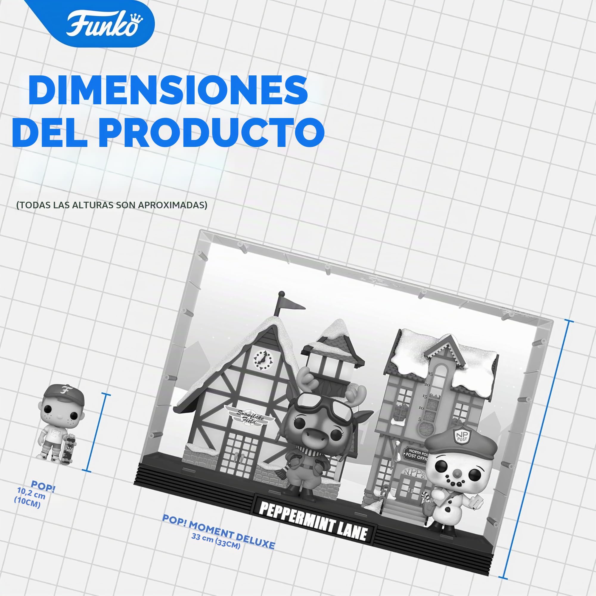 Funko Pop! Moments Deluxe: Run Run DMC Stage - Figura de Vinilo Coleccionable - Idea de Regalo- Mercancia Oficial - Juguetes para Niños y Adultos - Music Fans - Muñeco para Coleccionistas