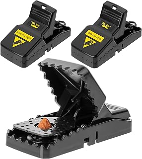 Mr. Pen- Mouse Traps Indoor for Home, 3 Pack, Mice Traps for House Indoor and Outdoor, Reusable Mouse Traps Outdoor, Mouse Snap Trap, Snap Traps for Mice Trap