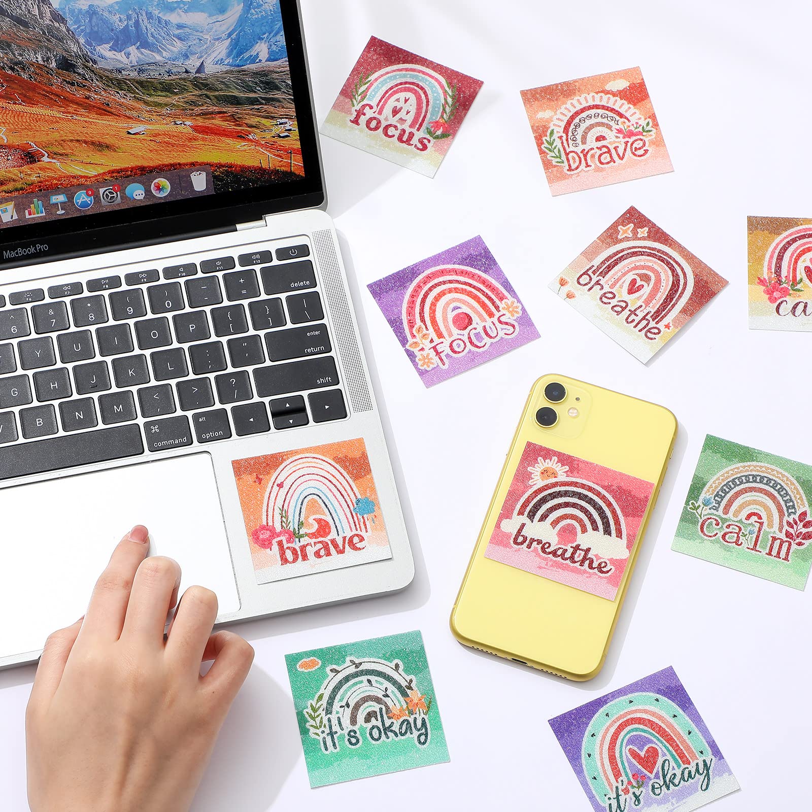 Snapklik.com : 50 Pieces Calm Stickers Anxiety Sensory Stickers ...