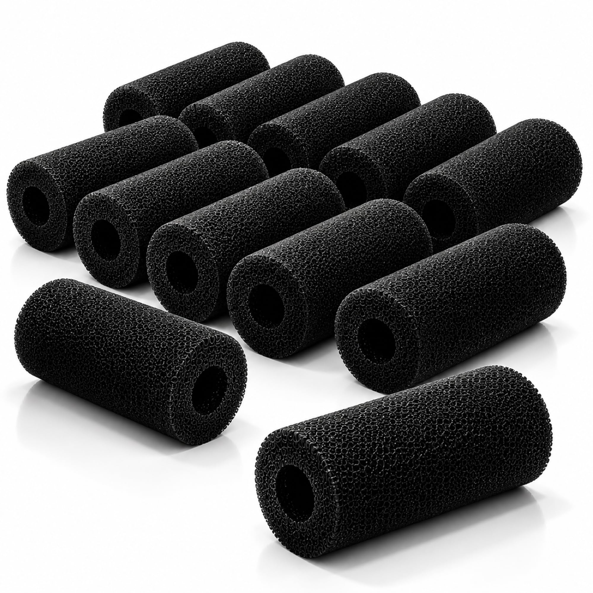 PHONILLICO Lot de 12 Brosses Mousse Queue Robot Compatible Polaris 180 280 360 380 480 Pro 3900 Sport