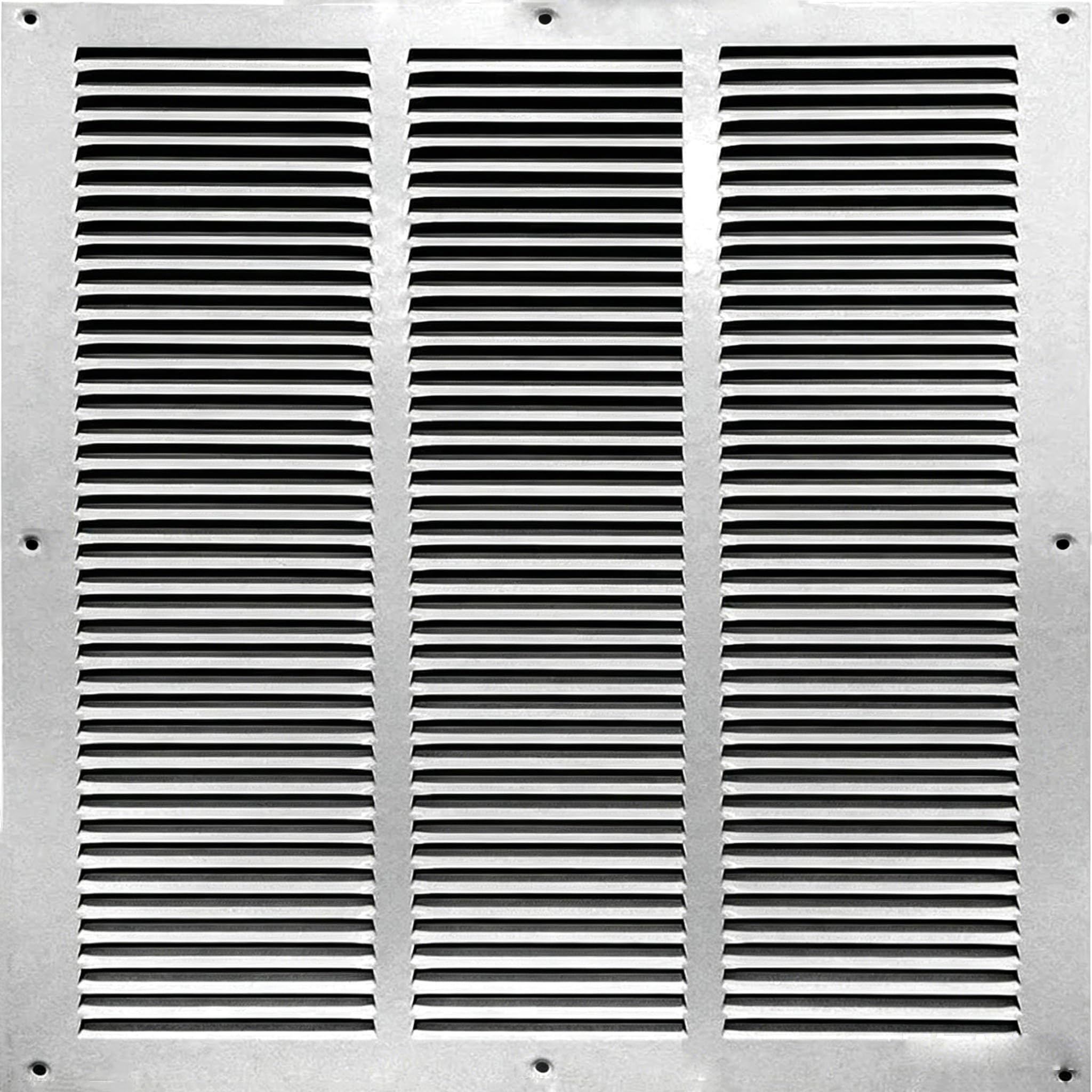 Bimiti Rejilla de ventilación de aluminio, rejilla de ventilación rectangular | Resistente a la corrosión, 60 x 60 cm, antioxidante para cocina, baño, pared, techo, viviendas