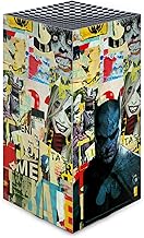 Head Case Designs Officially Licensed Batman DC Comics Torn Collage Logos And Comic Book Vinyl Sticker Gaming Skin Decal Cover Compatible With Xbox Series X Console