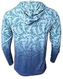 Men's Key Largo Long Sleeve Performance Shirt, Snag Proof, SPF-50 Ocean