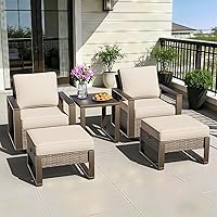 Vista 71 de Sofá de Mimbre Metálico para Patio de 75", Sofá Sillón de Ratán para Exteriores de 3 Asientos para Todo Tipo de Clima con Cojines Premium