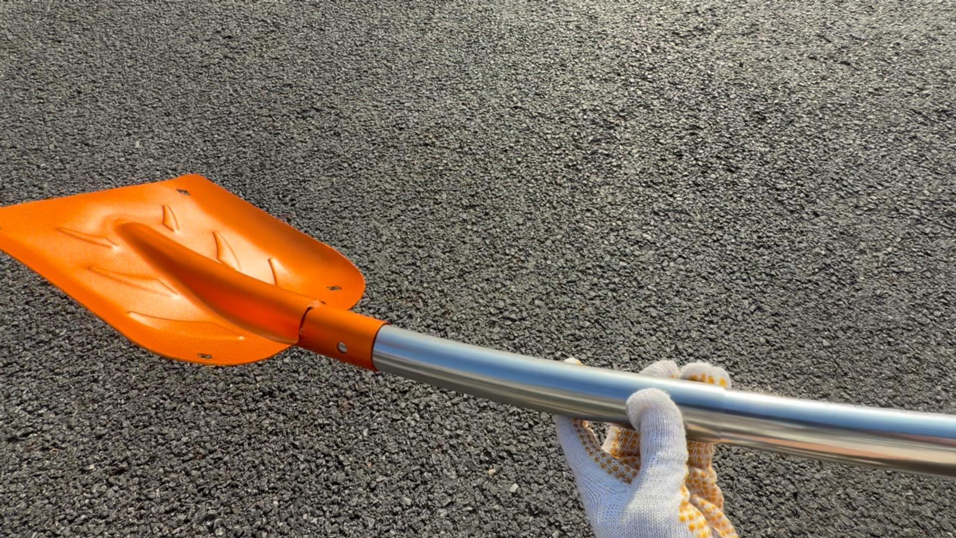 Amazon | solotour スコップ シャベル //伸縮式 アウトドア用 除雪