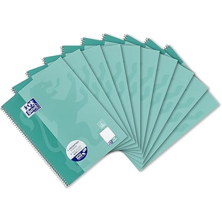 Quaderni Oxford A4 Rigati - Confezione Da 3, Arancione, 80 Fogli Ciascuno - Foto 5