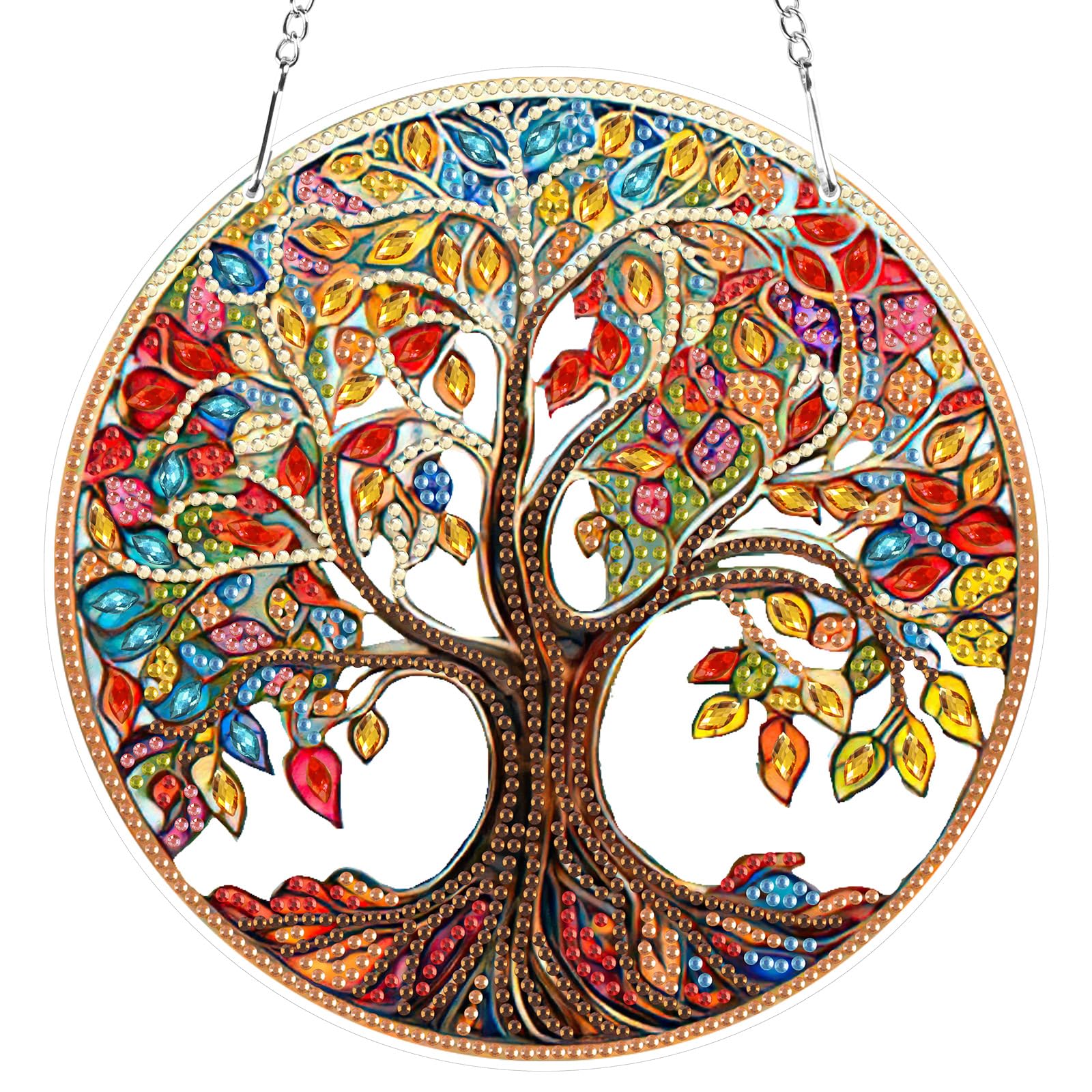RICUVED 5D Kerstboom Diamond Painting Hanger - Doe-het