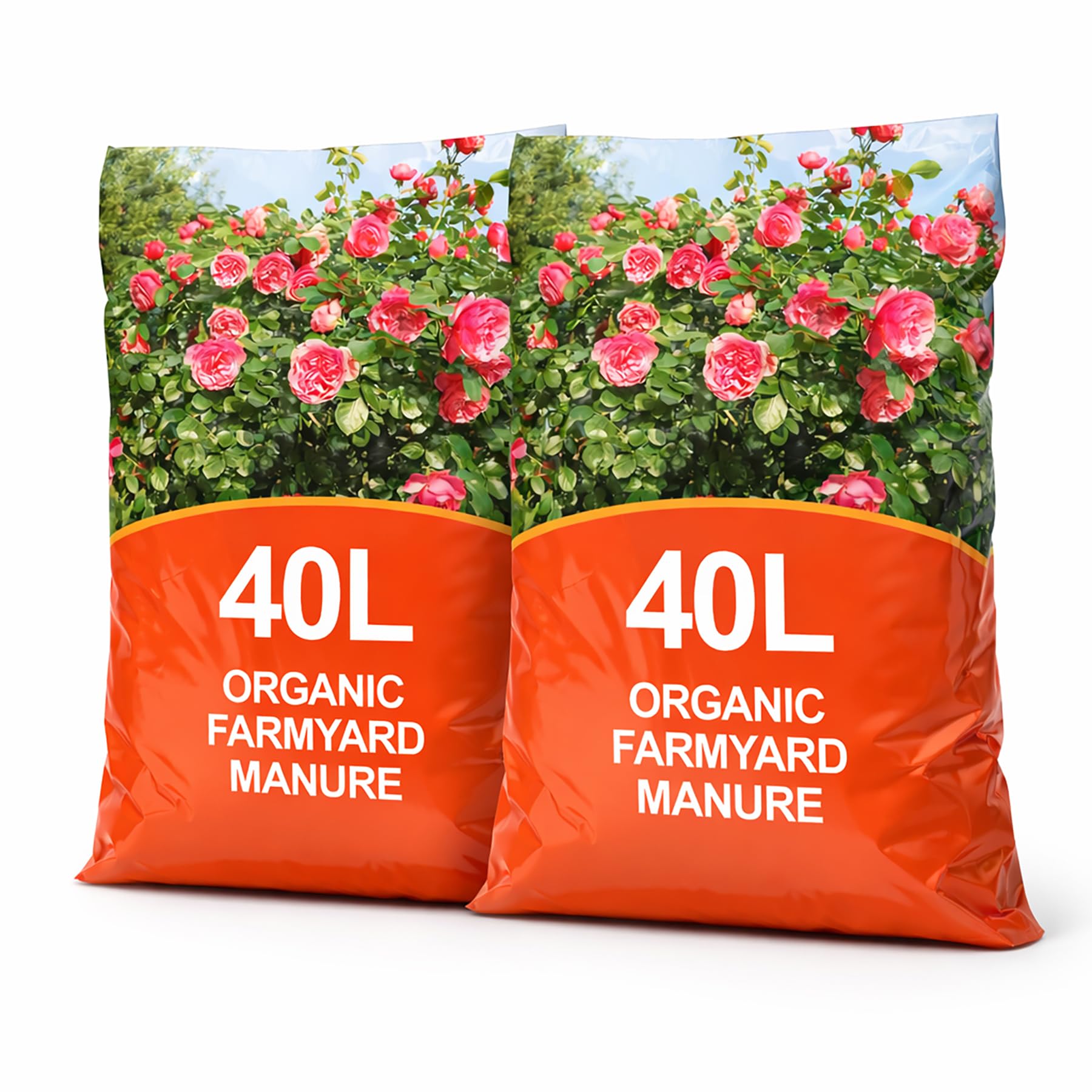 simpahome Essential Nutrients Organic Farmyard Manure - 80L