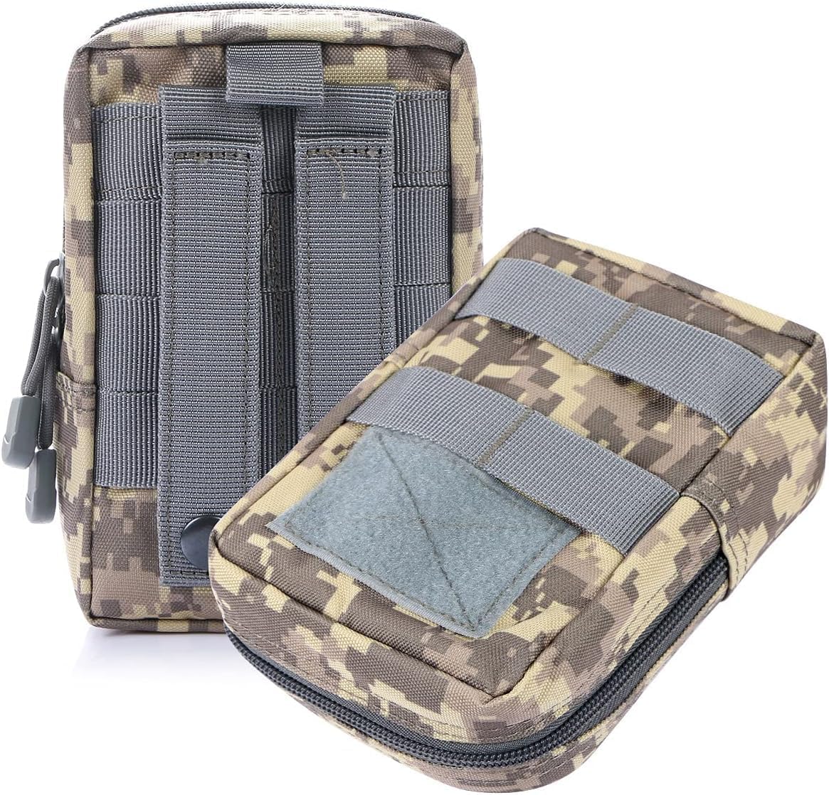 6-Pack Molle Pouch Tactical Molle Pouches Compact Utility EDC Waist Bag Pack image 4