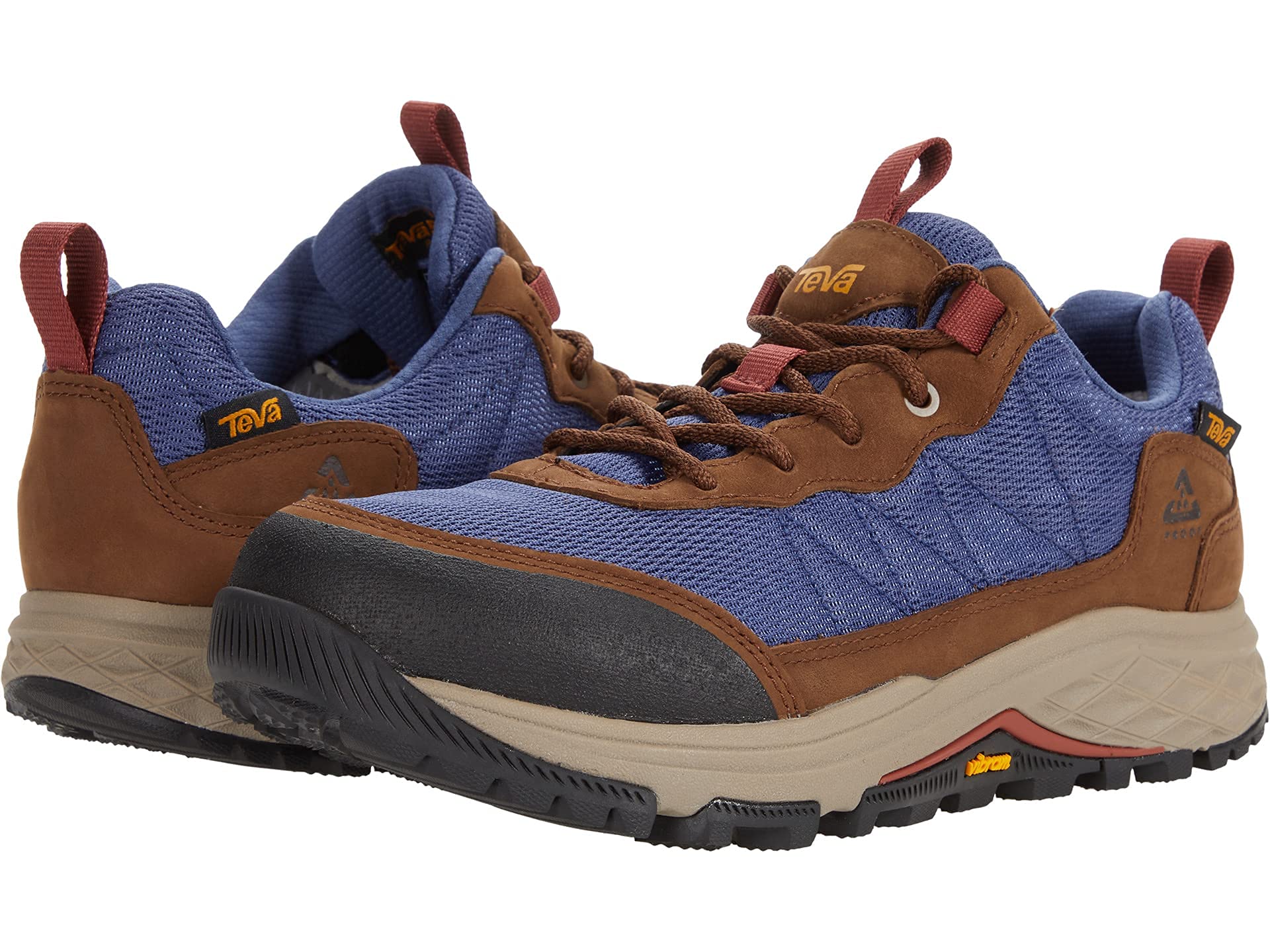 Teva Womens Ridgeview Lo Hiking Boot, Blue Indigo, Size 9.5