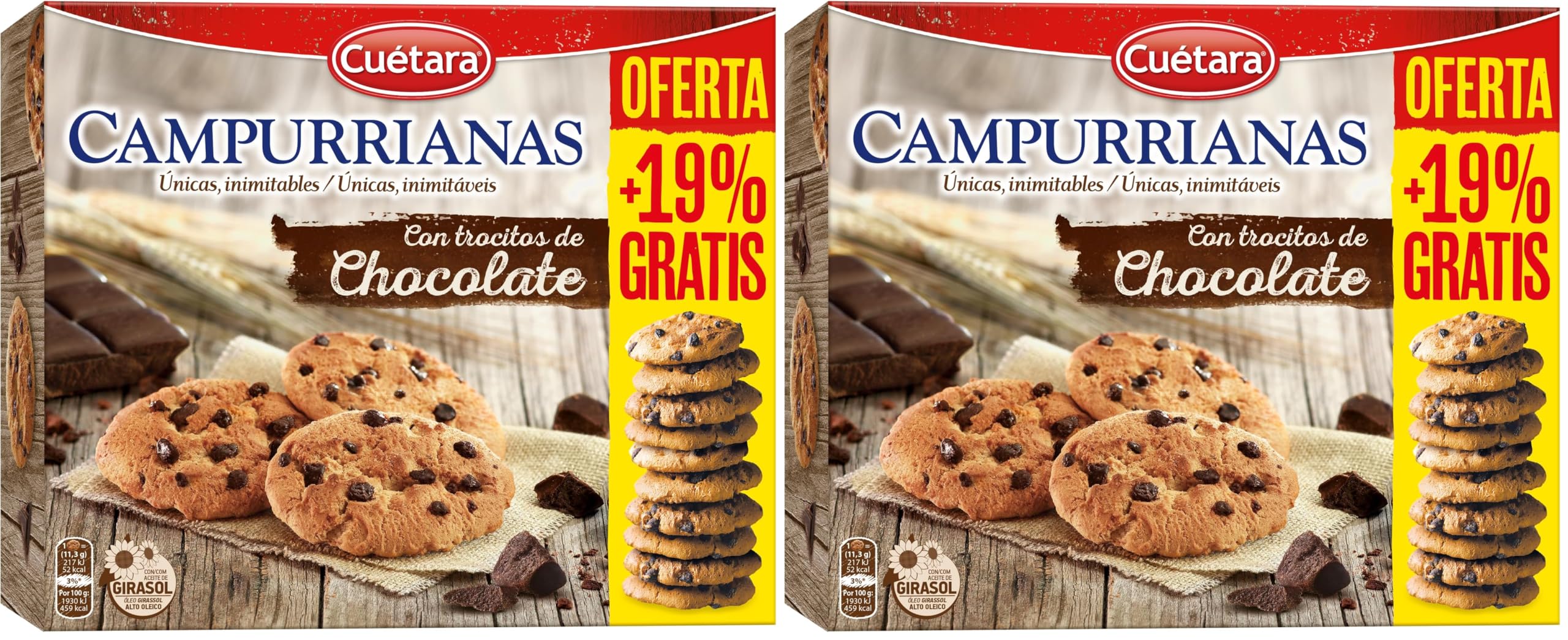 Campurrianas con Pepitas Chocolate 350g + 19% GRATIS — view 4