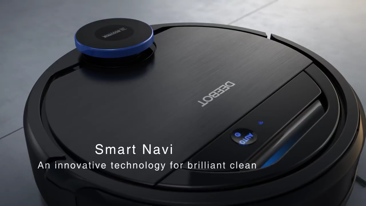 Ecovacs DEEBOT Control and Helper Robotic Vacuum - App on