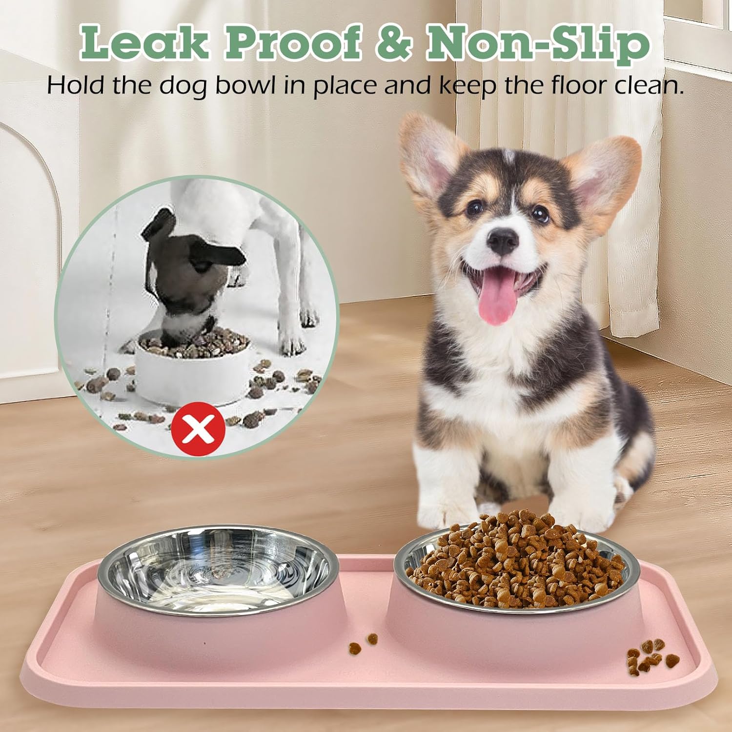 Elevate Mealtime: BNOSDM Double Dog Food Bowls Review for Happy Pets!