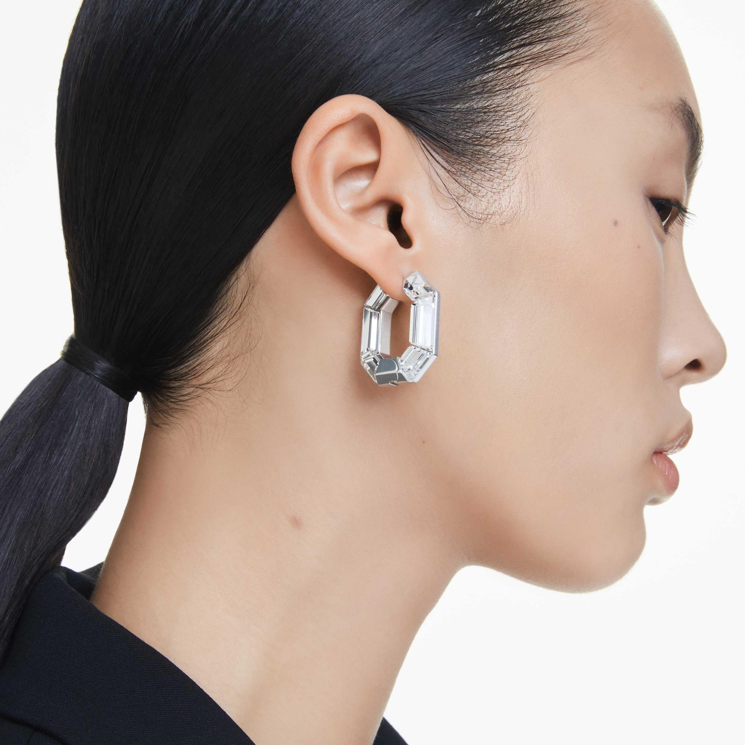 Swarovski Lucent Collezione créoles, forme octogonale