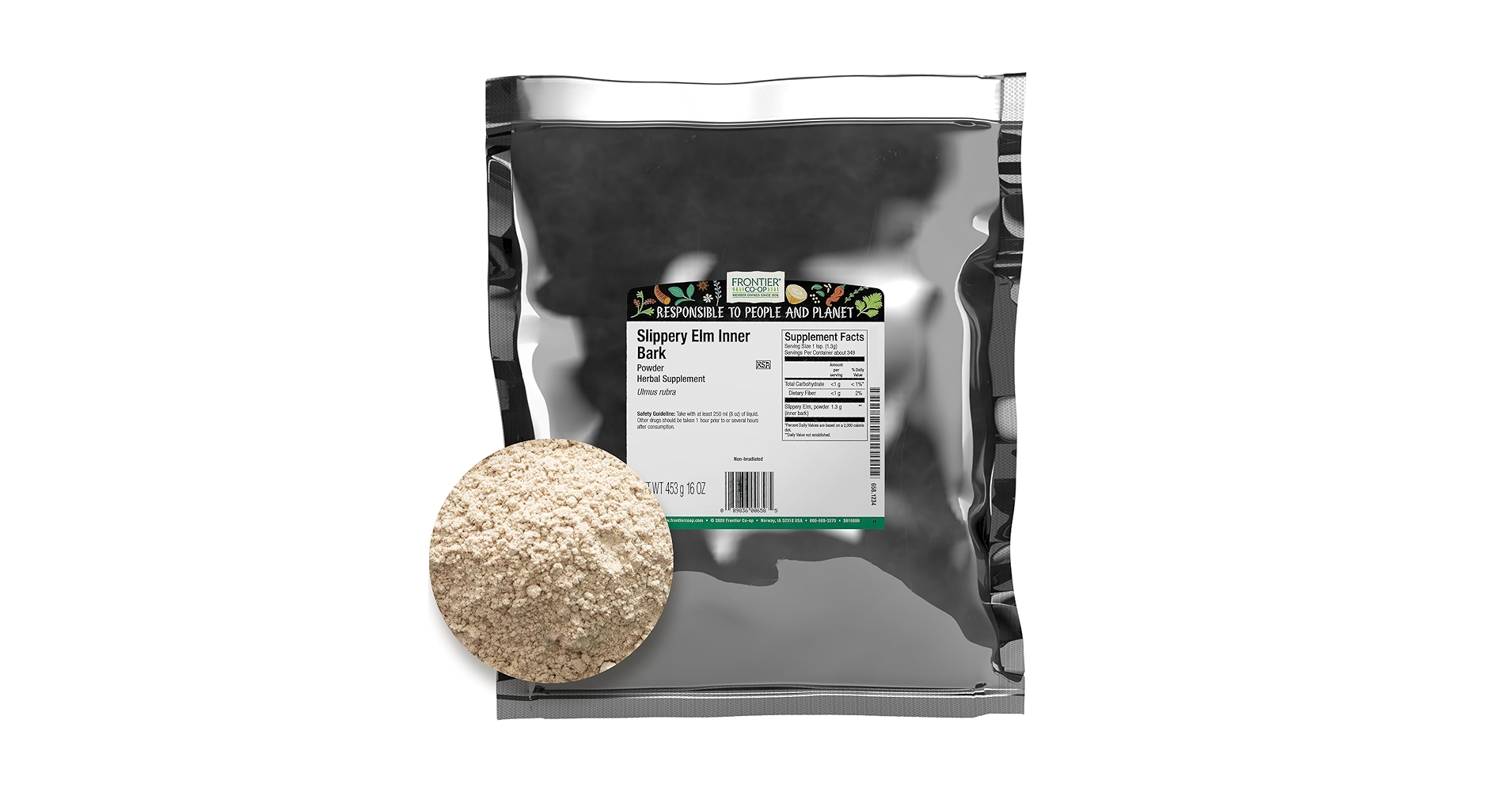 Amazon.com: Frontier Co-op Ground Wildcrafted Slippery Elm